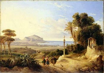 Vista de Palermo, 1840